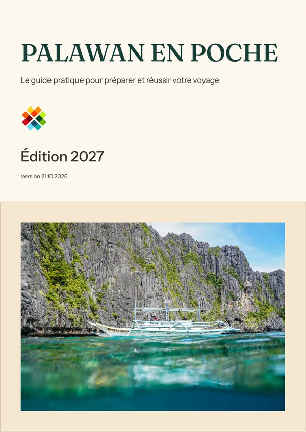 Couverture du guide Palawan en poche, Édition 2027