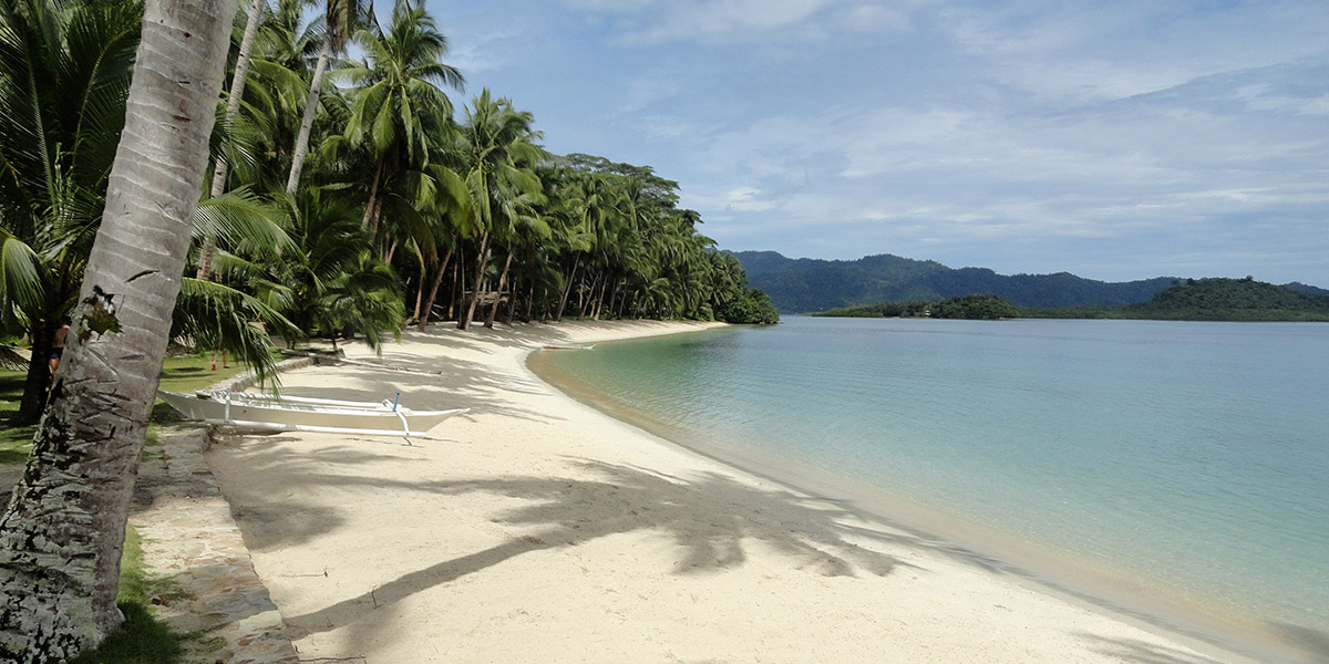 Palawan Port Barton White beach