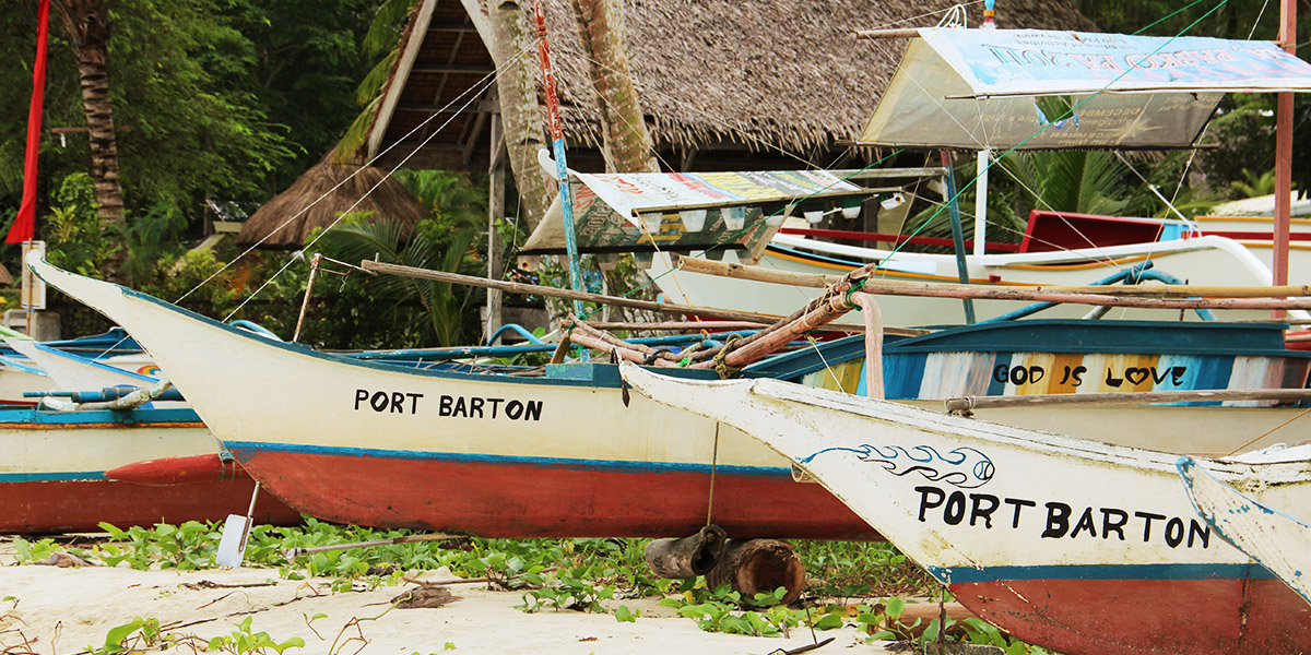 Palawan Port Barton accès